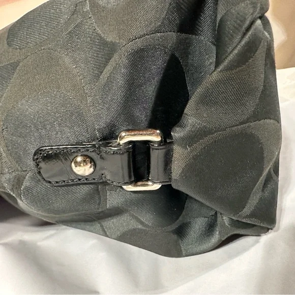 Coach Black Hobo Bag. - Picture 9 of 11